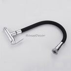 Modern kitchen sink mixer tap swivel spout additional view