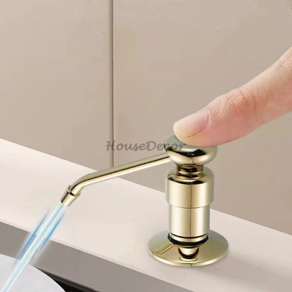 Brass kitchen sink mixer tap detailed product view additional view