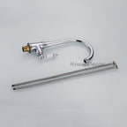 Modern Ceramic kitchen sink mixer tap swivel spout additional view