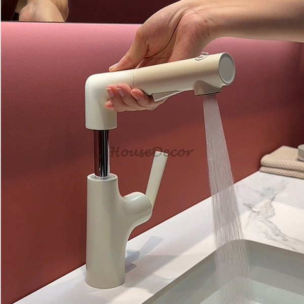 Modern bath shower mixer tap pull out spray additional view