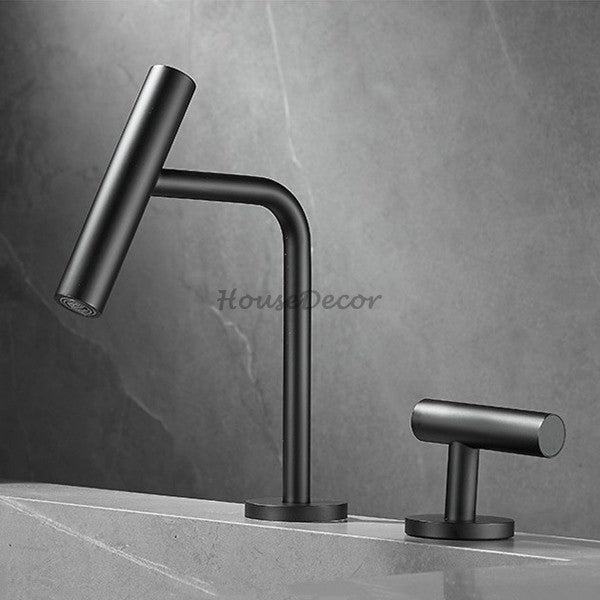 Modern bath shower mixer tap single lever control main view