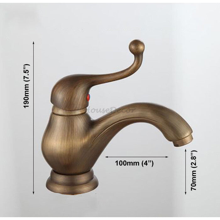 Modern bath shower mixer tap single lever control detail view