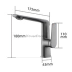 Brass bath shower mixer tap single lever control additional view