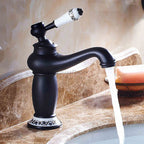 Black Brass bath shower mixer tap detailed product view detail view
