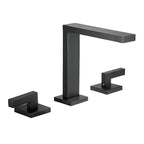Modern bath shower mixer tap dual handle control main view