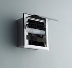 Modern Stainless Steel toilet paper holder detailed product view detail view