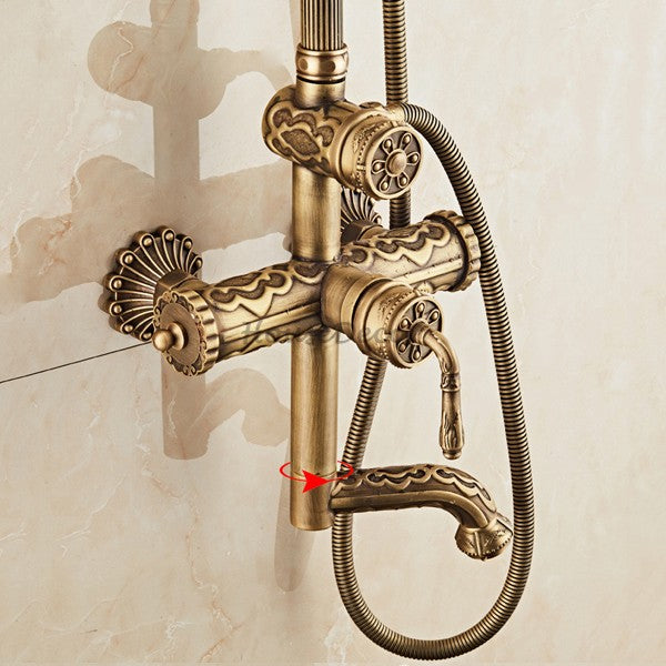 Modern bath shower mixer tap detailed product view additional view