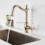 Modern kitchen sink mixer tap pull out spray additional view