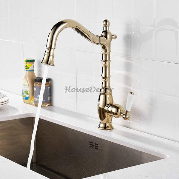 Modern kitchen sink mixer tap pull out spray additional view