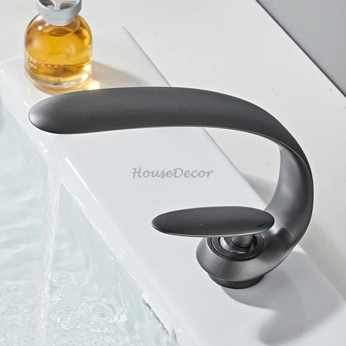 Modern bath shower mixer tap deck mounted design additional view