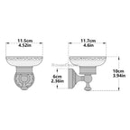 Antique Brass towel rack detailed product view additional view