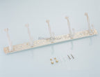 Gold robe hook detailed product view additional view