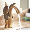 Antique Brass bath shower mixer tap deck mounted design main view