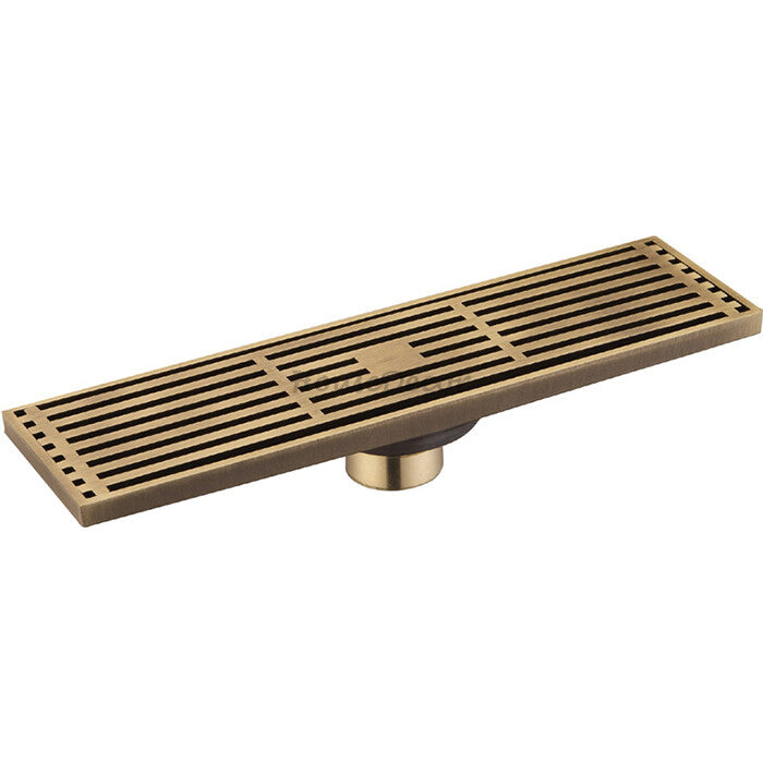 Antique Brass shower drain detailed product view main view