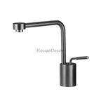 Modern Brass bath shower mixer tap swivel spout main view