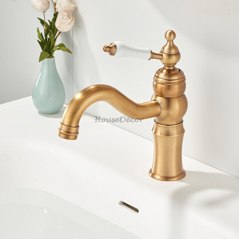 Modern bath shower mixer tap swivel spout detail view