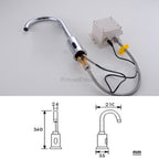 Modern bath shower mixer tap detailed product view detail view
