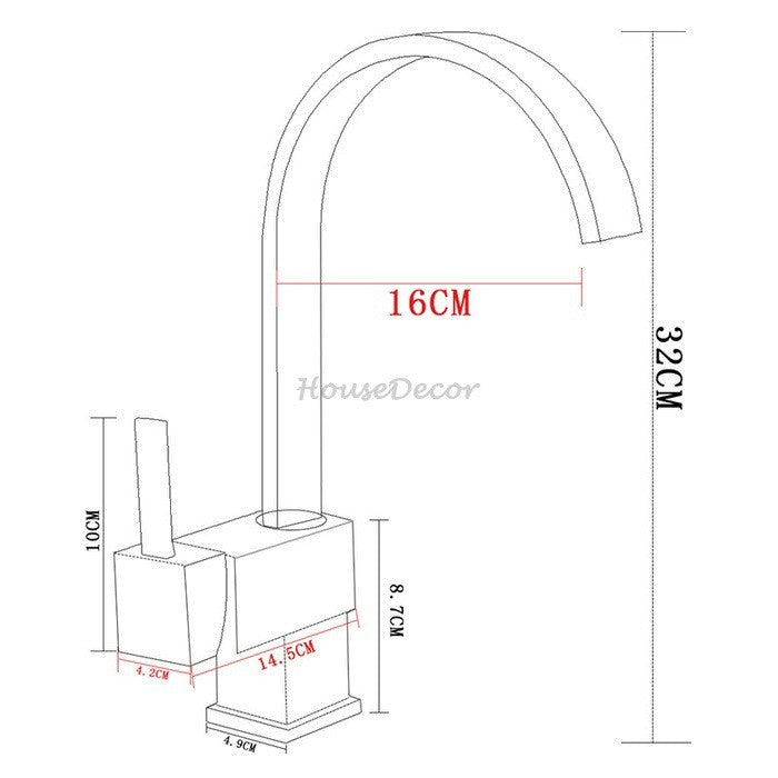 Modern kitchen sink mixer tap deck mounted design additional view