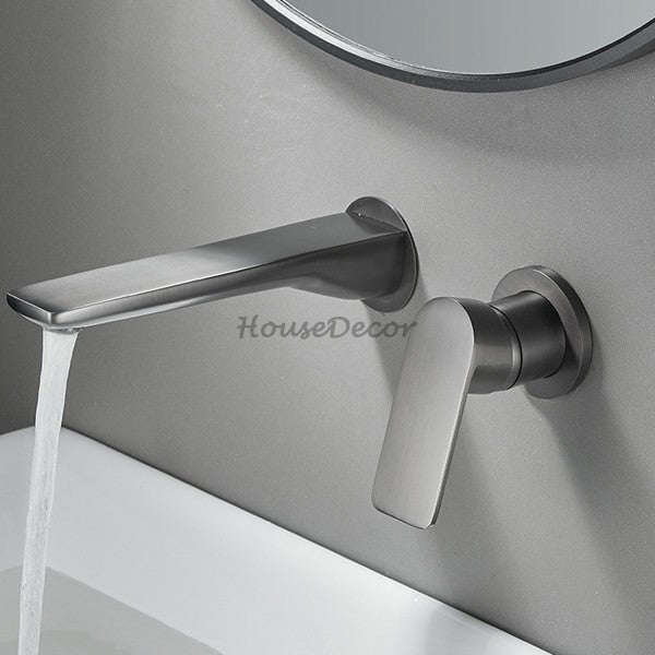 Modern bath shower mixer tap wall mounted design additional view