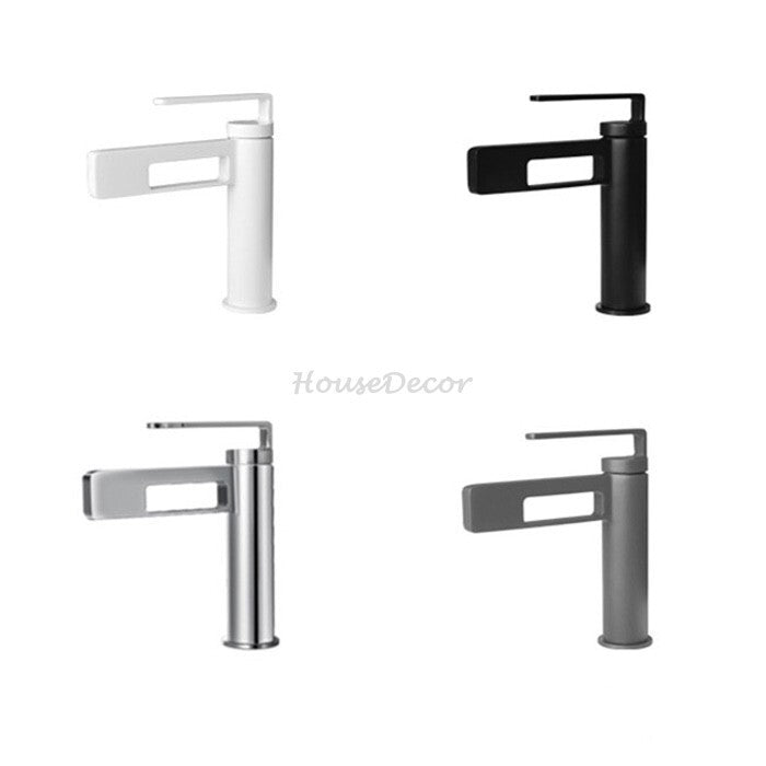Modern bath shower mixer tap waterfall spout main view