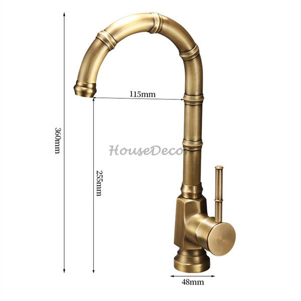 Modern Brass bath shower mixer tap swivel spout additional view
