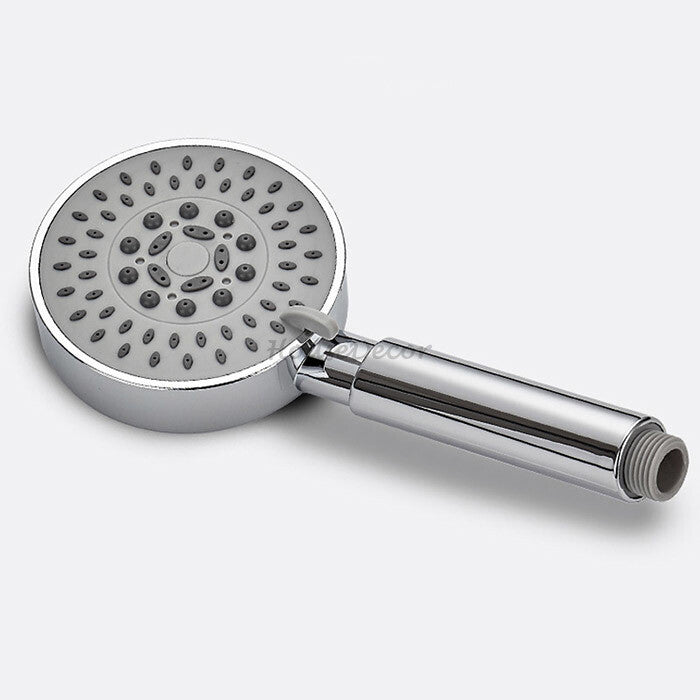Modern shower head handheld shower set detail view