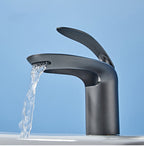 Modern bath shower mixer tap waterfall spout additional view