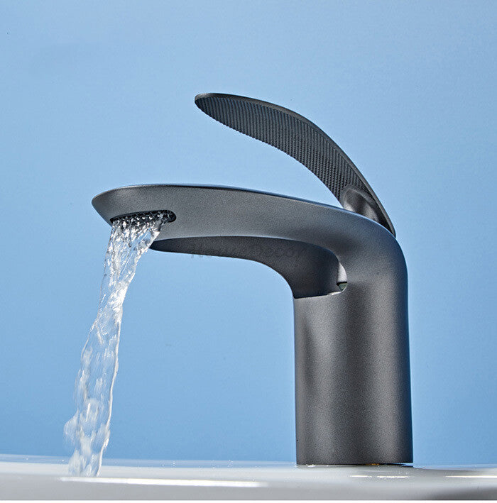 Modern bath shower mixer tap waterfall spout additional view
