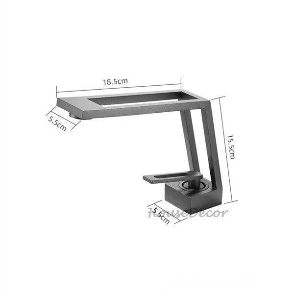 Modern bath shower mixer tap deck mounted design additional view