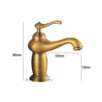 Antique Brass bath shower mixer tap detailed product view additional view