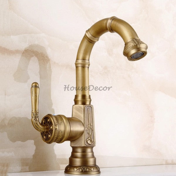 Modern bath shower mixer tap swivel spout main view