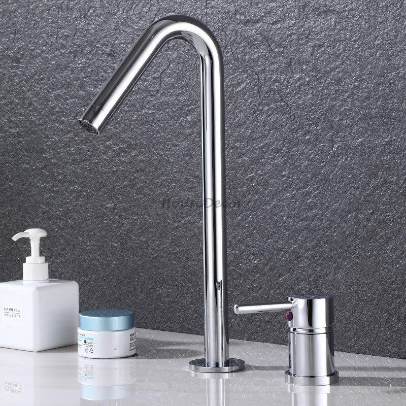 Modern bath shower mixer tap single lever control additional view