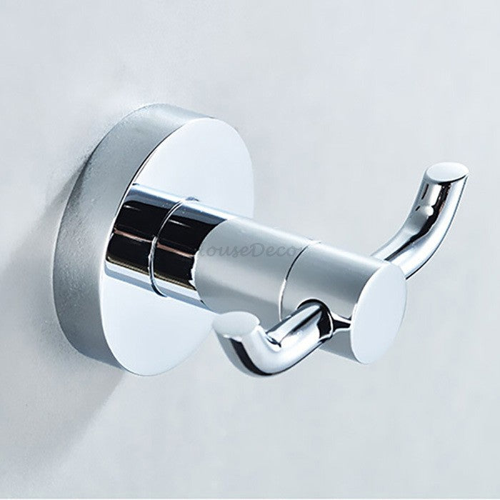 Polished Chrome robe hook wall mounted design main view