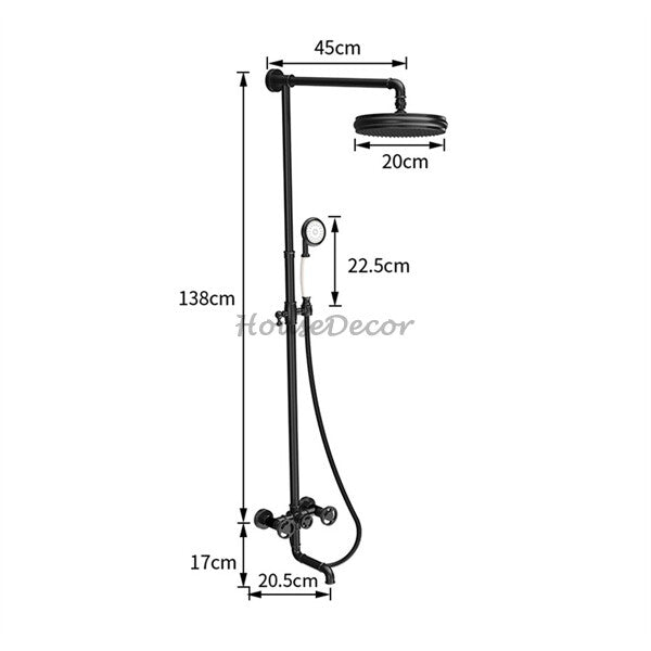 Modern Brass bath shower mixer tap detailed product view additional view