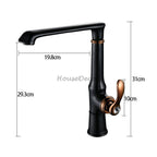 Black Brass kitchen sink mixer tap swivel spout additional view
