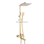 Modern Stainless Steel bath shower mixer tap detailed product view main view