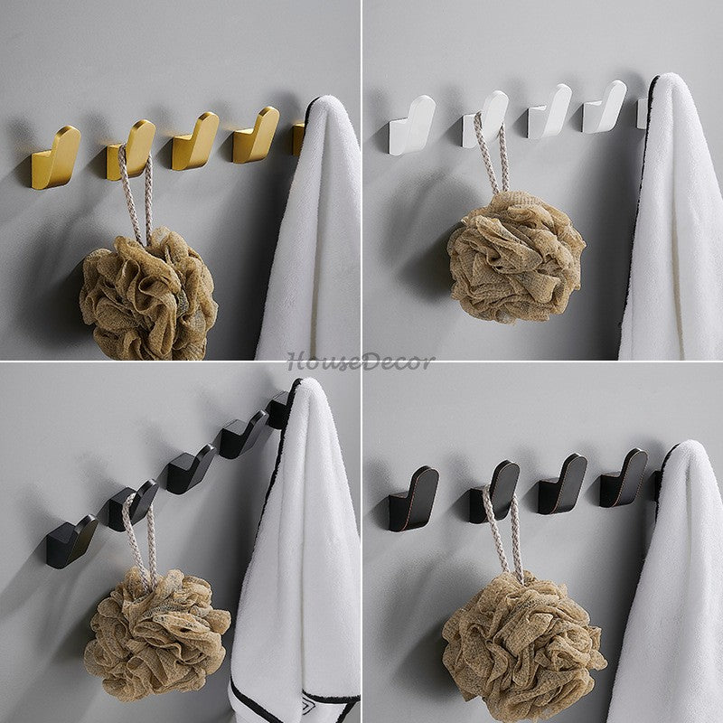 Modern robe hook wall mounted design main view