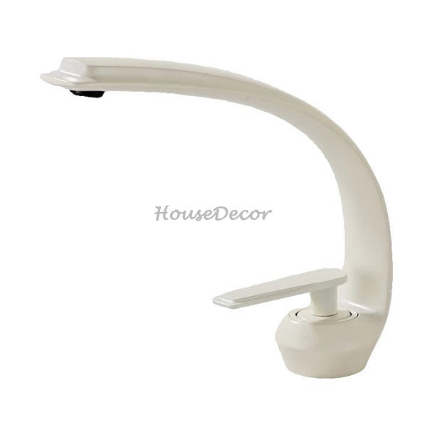 Modern bath shower mixer tap single lever control main view
