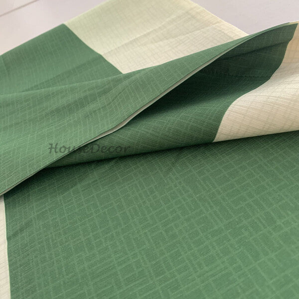 Modern Fabric doorway curtain room divider design detail view