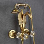 Modern bath shower mixer tap wall mounted design additional view
