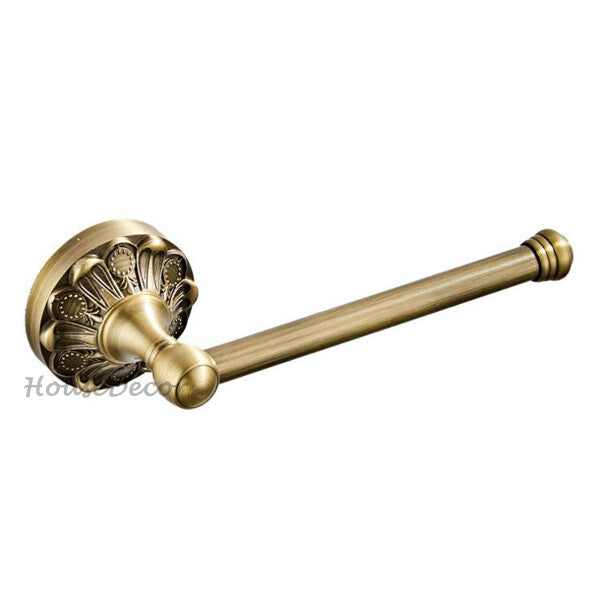 Bronze toilet paper holder wall mounted design additional view