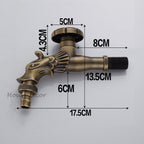 Modern utility faucet wall mounted design additional view