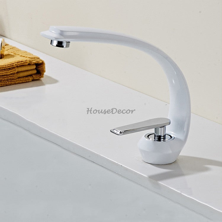 Modern bath shower mixer tap single lever control additional view