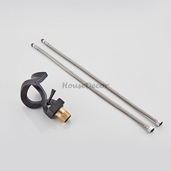 Modern Brass bath shower mixer tap waterfall spout additional view