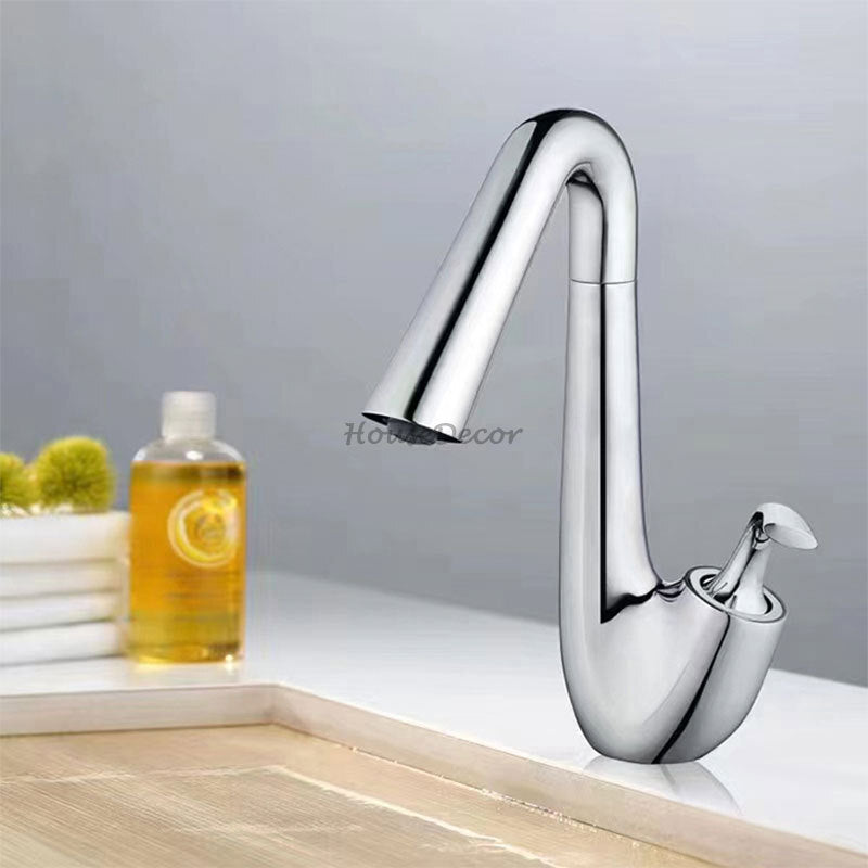 Modern bath shower mixer tap swivel spout additional view