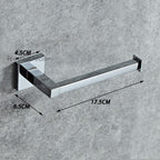 Modern toilet paper holder wall mounted design detail view