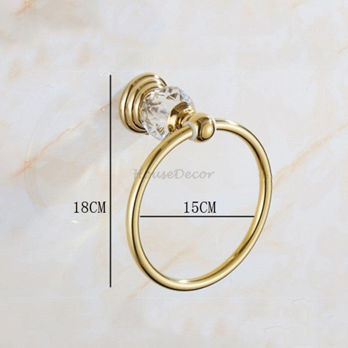 Modern towel ring wall mounted design additional view