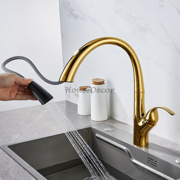 Modern bath shower mixer tap pull out spray additional view