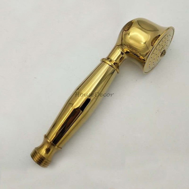 Modern Brass shower head handheld shower set additional view