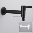 Modern utility faucet wall mounted design main view